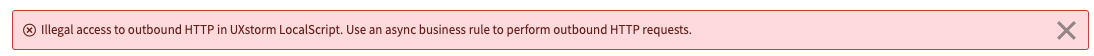 Illegal HTTP Access