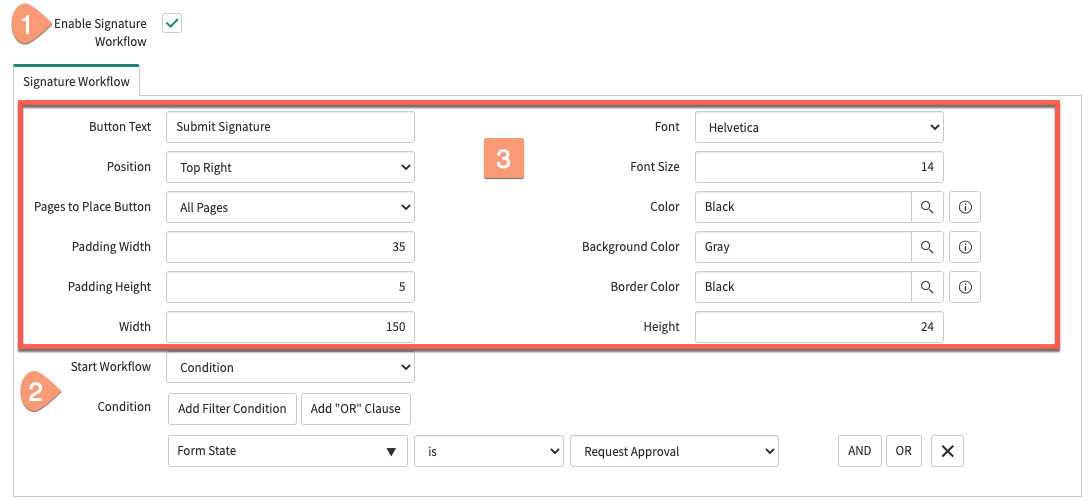 Signature Workflow