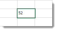 Example Number Cell
